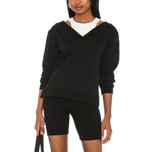 LBLC The Label Chrissy Sweatshirt in Black